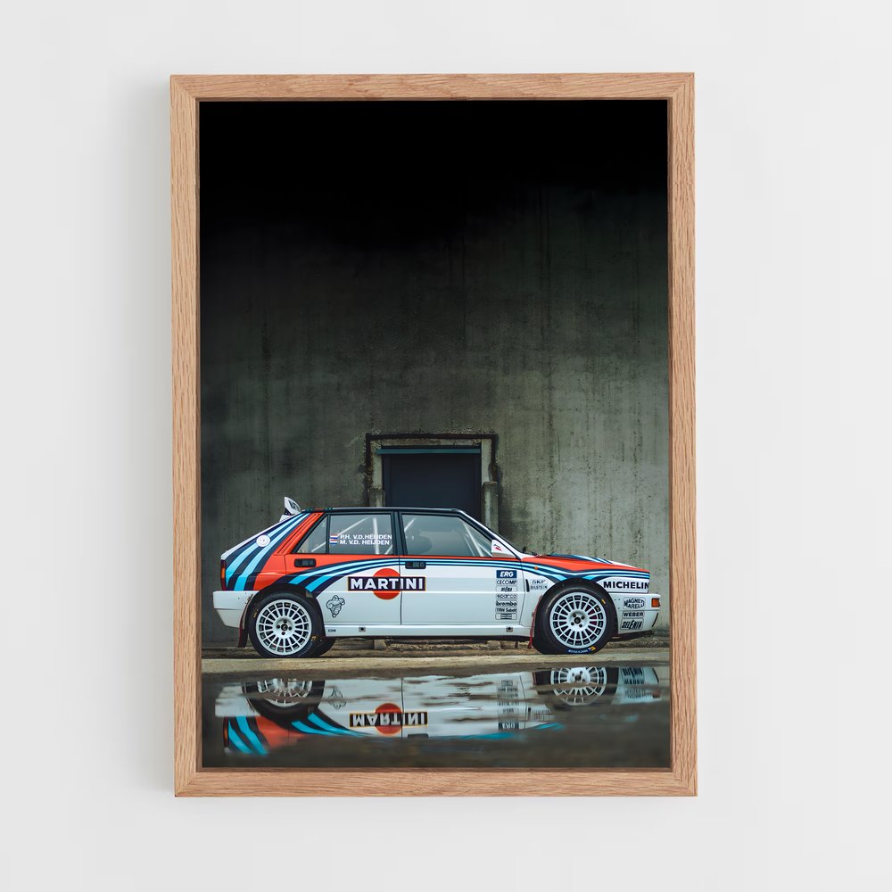 Poster Delta en Ville – affiche Lancia (vue 4)